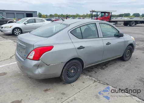 2014 Nissan Versa 1.6 S from USA, damaged, VIN 3N1CN7AP9EL813692